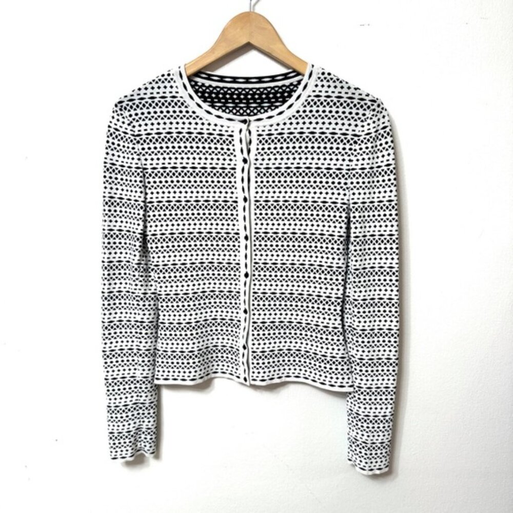 Alaia ALAIA Paris Cardigan Size 36 US Small 4 Sweater Round Neck Knit
